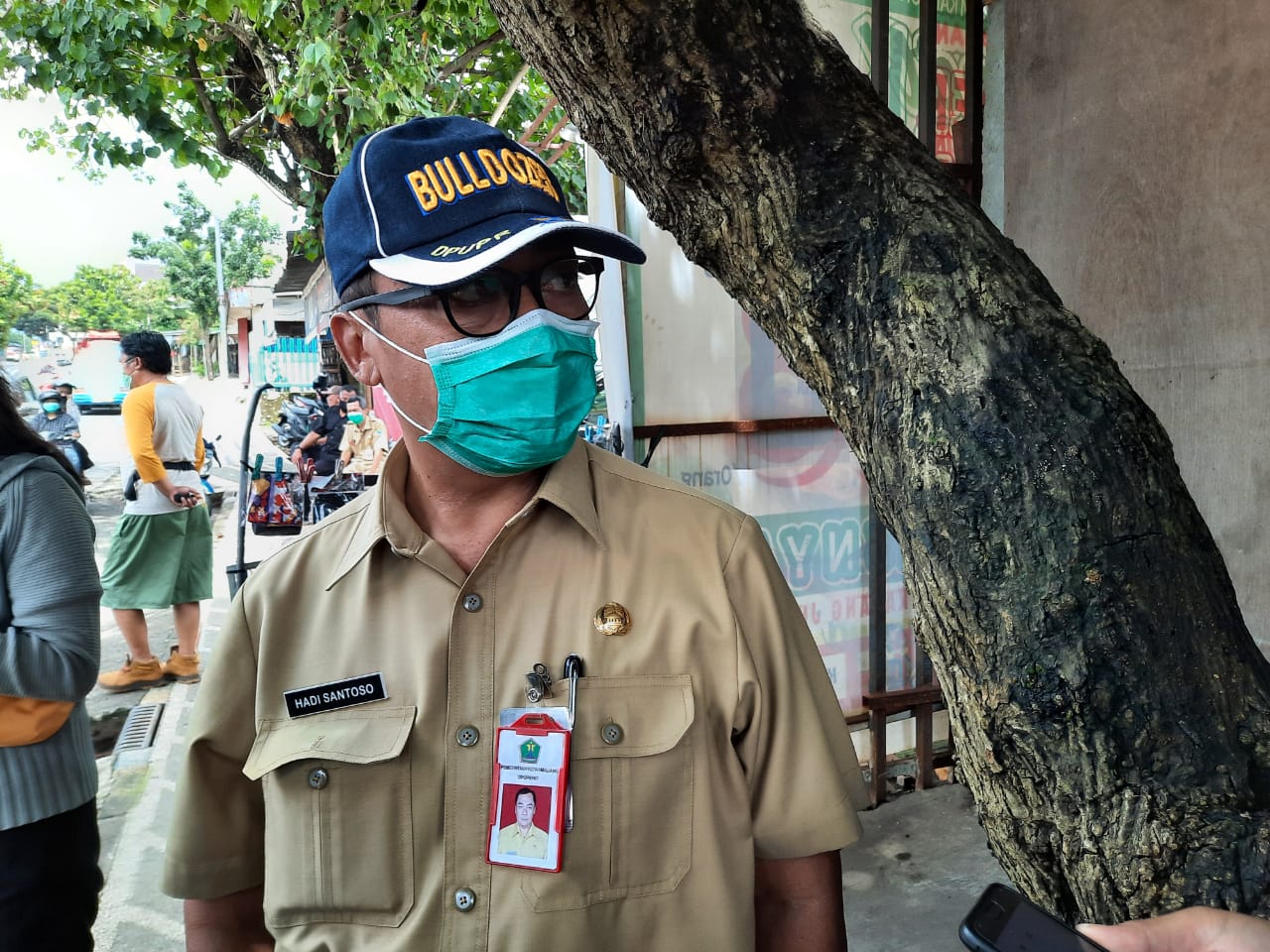 Kepala DPUPRKP Kota Malang, Hadi Santoso saat ditemui di Bandulan, Klojen, Kota Malang (Foto: Lalu Theo/ngopibareng.id)