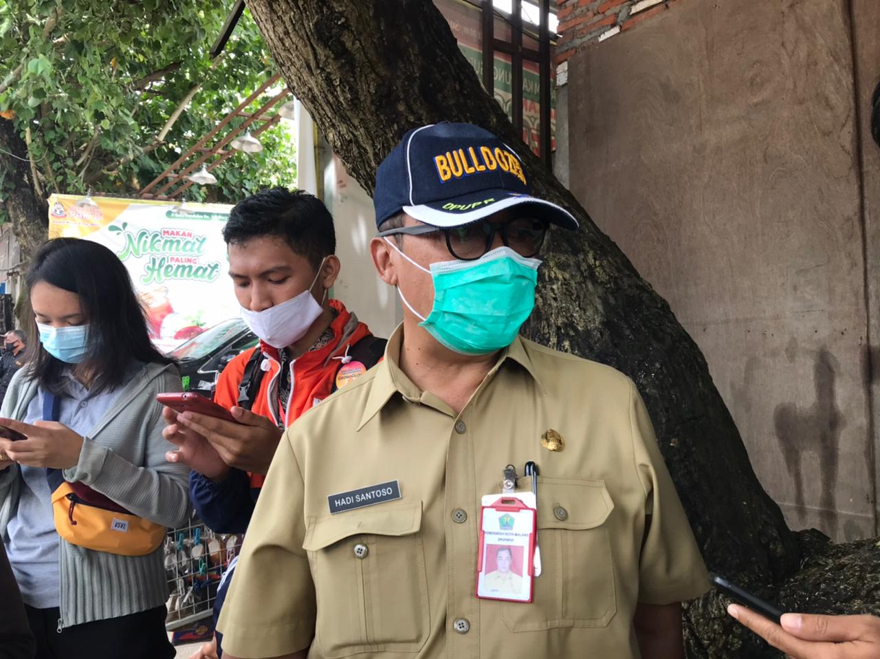 Kepala Dinas PUPRKP, Kota Malang, Hadi Santoso saat ditemui di Bunulrejo, Kota Malang (Foto: Lalu Theo/ngopibareng.id)