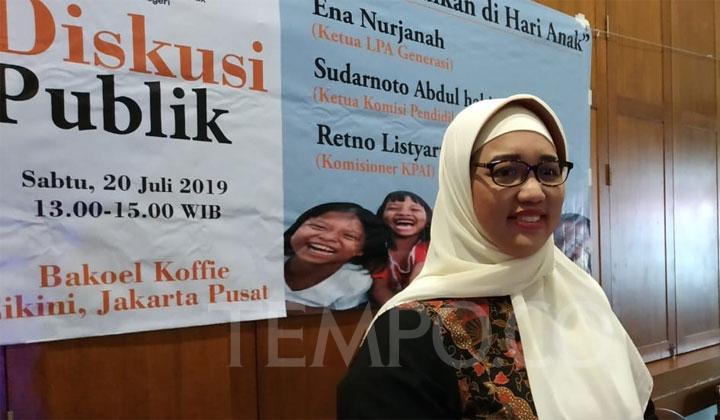 Komisioner KPAI Bidang Pendidikan Retno Listyarti. (Foto: Dok KPAI)