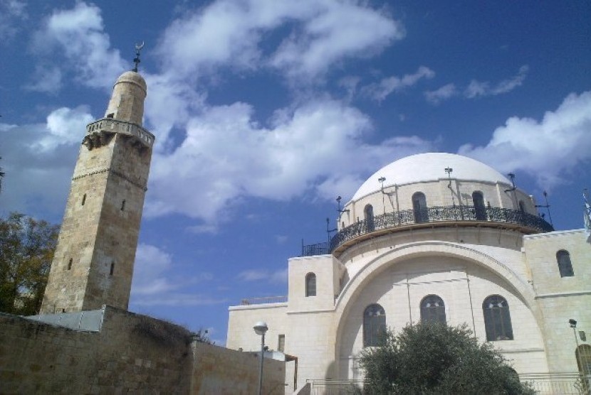 Masjid Umar bin Khatthab di Yerusalem, Palestina. (Foto: Istimewa)