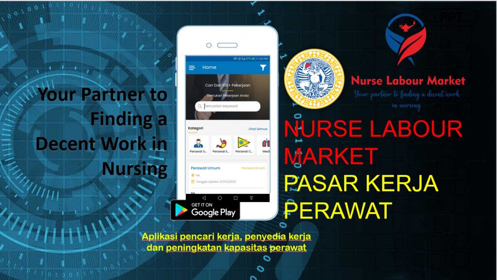 Aplikasi Pasar Kerja Perawat buatan Dosen Unair untuk menjawab kebutuhan perawat. (Foto: istimewa)