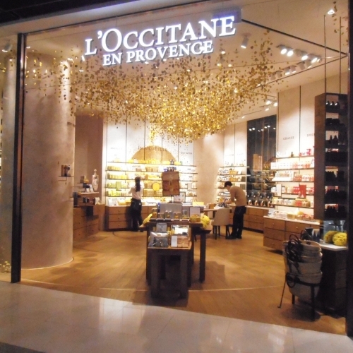 Gerai merek kecantikan L'Occitane. (Foto: Istimewa)