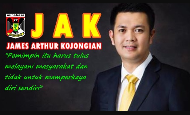 Wakil Ketua DPRD Sulawesi Utara (Sulut), James Arthur Kojongian. (Foto: Instagram)