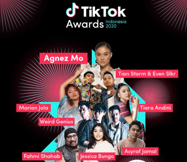 TikTok Awards Indonesia 2020. (Foto: Istimewa)