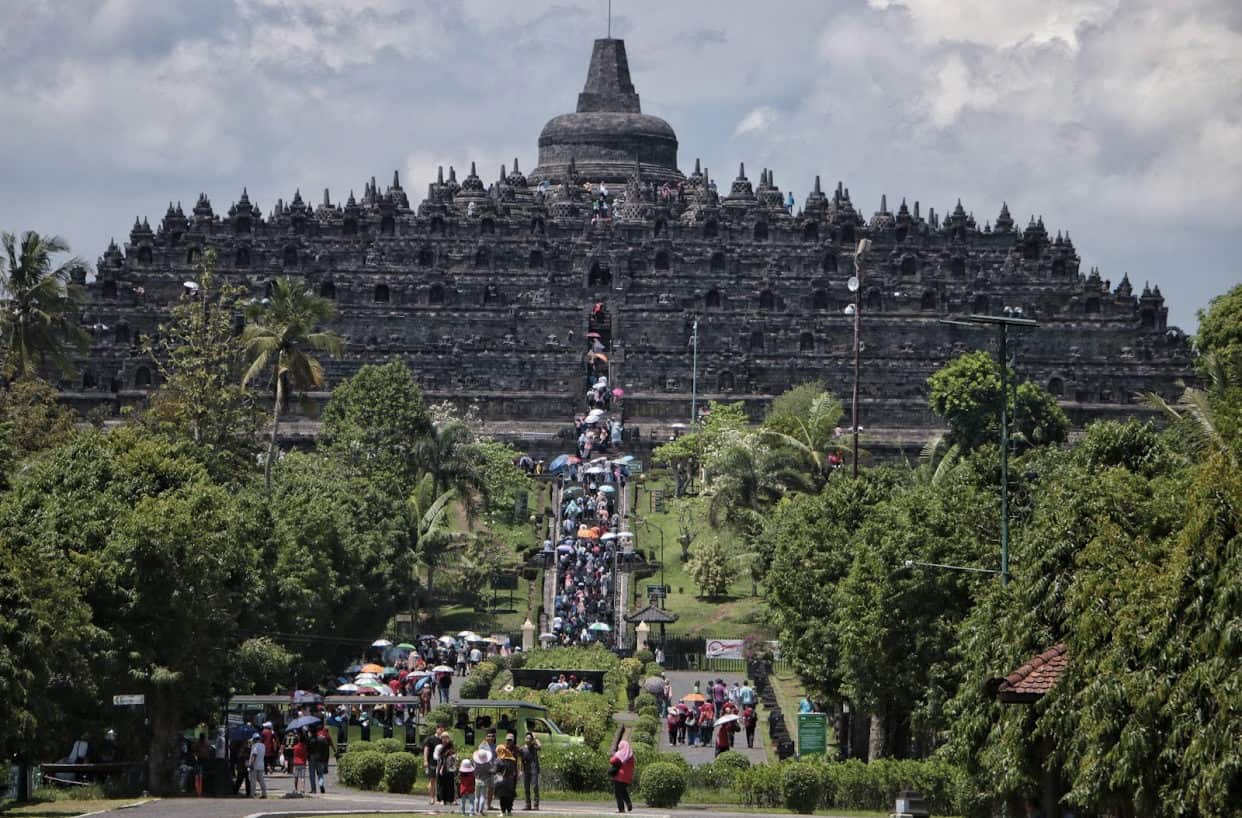 Candi Borobudur akan dijadikan rumah ibadah Budha Dunia oleh Menteri Agama Yaqut Cholil Qoumas. (Foto: Ant)