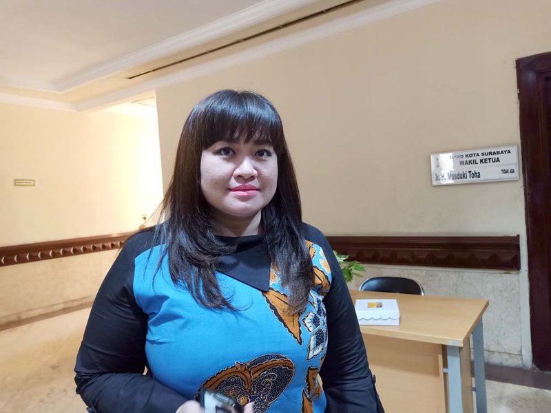 Anggota Komisi D DPRD Kota Surabaya Herlina Harsono Njoto. (Foto: Istimewa)