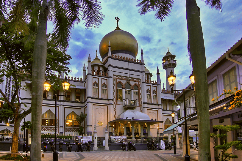 Masjid Sultah, di Singapura. (Foto: Istimewa)