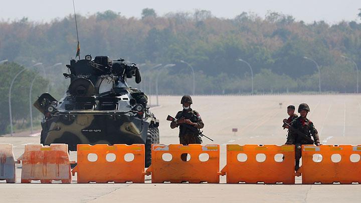 Kudete militer di Myanmar bikin suasana tegang di negeri tersebut. (Foto: bbc)