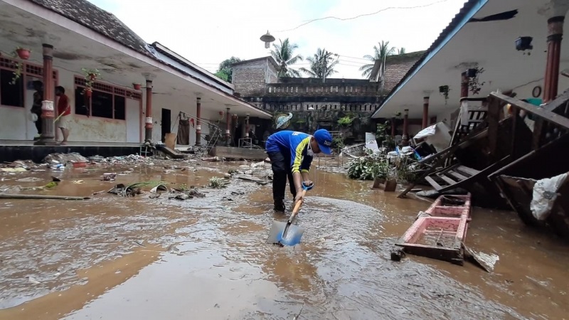 Ilustrasi. Banjir bandang melanda Kabupaten Jember beberapa waktu lalu. (Foto: Jatimprov)