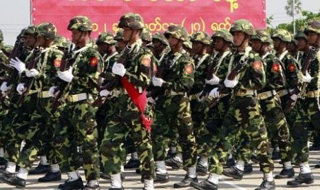 Kudeta Militer Myanmar makin tak terarah. (Foto: bbc)