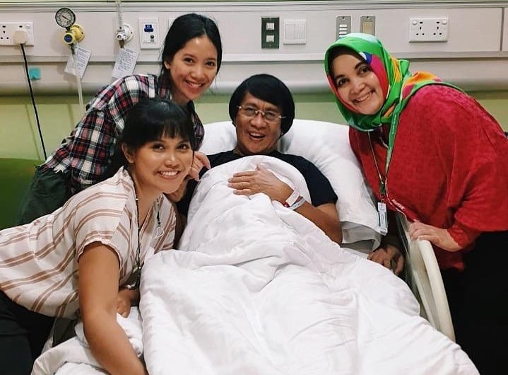 Seto Mulyadi menjalani perawatan di rumah sakit. (Foto: Instagram @kaksetosabatanak)