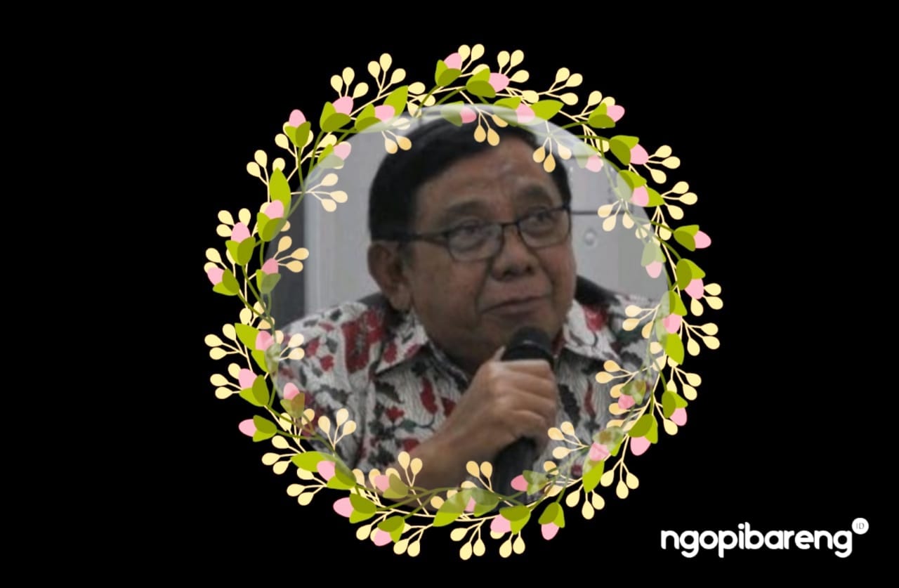 Martono, Ketua Dewan Pertimbangan Golkar Jawa Timur. (Grafis: Fa-Vidhi/Ngopibareng.id)