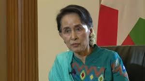 Aung San Suu Kyi yang dipenjara setelah kudeta militer Myanmar. (Foto: nhk)