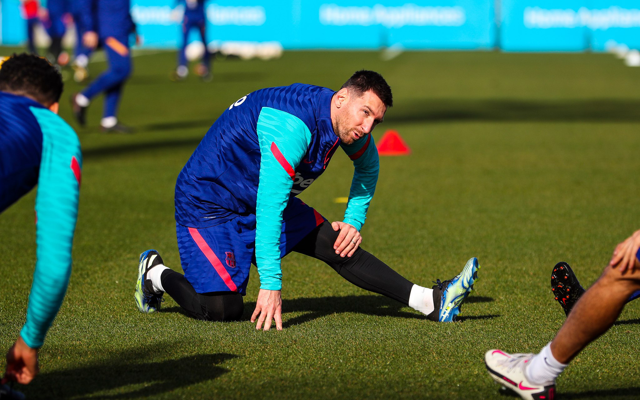 Kapten sekaligus ikon Barcelona, Lionel Messi. (Foto: Twitter/@FCBarcelona)