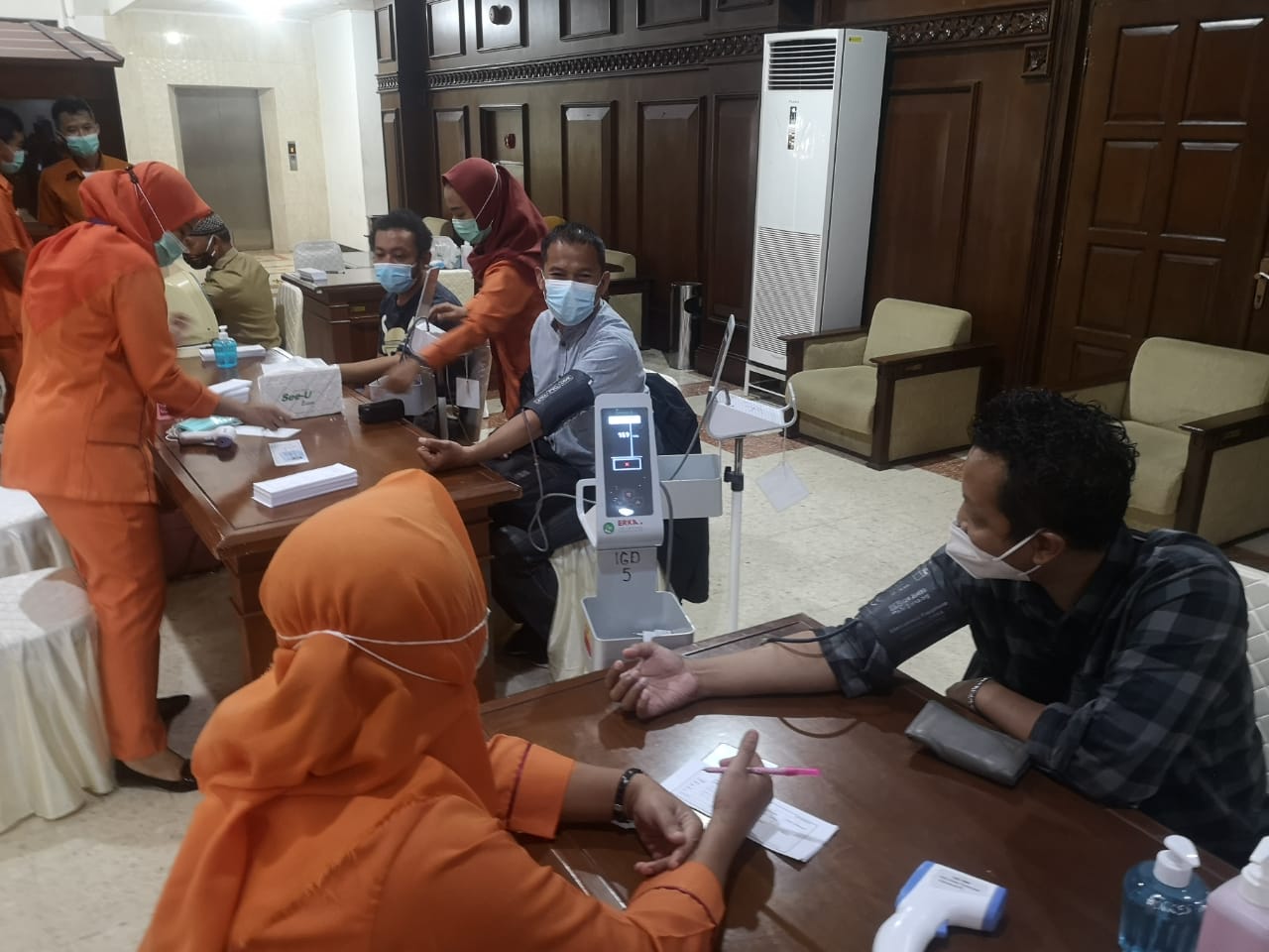 Persiapan vaksinasi di Jawa Tengah. (Foto: Dok Prov Jateng)