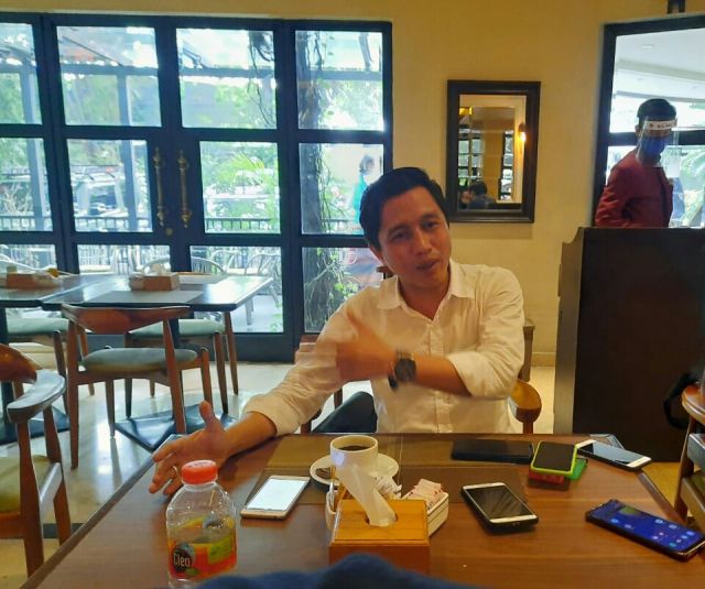 Sekretaris Komisi B DPRD Surabaya, Mahfudz. (Foto: Alief Sambogo/Ngopibareng.id)