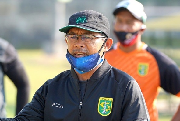 Pelatih Persebaya, Aji Santoso. (Foto: 