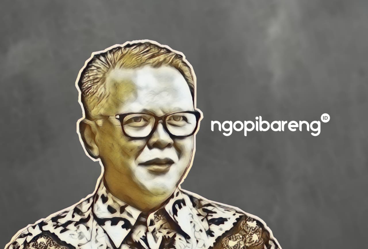 Ilustrasi Gubernur Sulawesi Selatan (Sulsel) Nurdin Abdullah. (Grafis: Fa Vidhi/Ngopibareng.id)