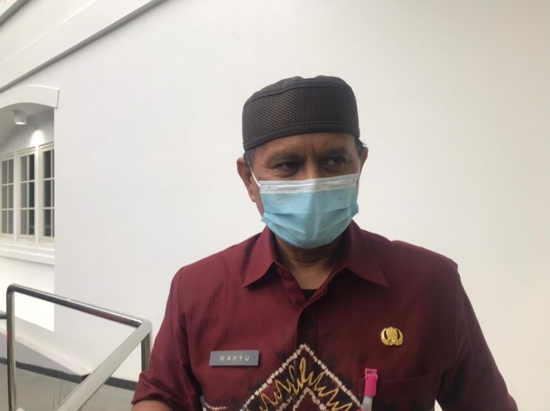 Plt Kepala Diskopindag Kota Malang, Wahyu Setiyanto saat ditemui di Mini Block Office, Kota Malang (Foto: Lalu Theo/ngopibareng.id)
