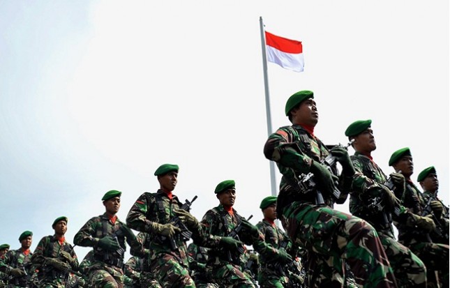 Semangat TNI membangkan rakyat Indonesia. (Foto: ilustrasi)