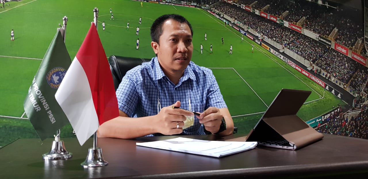 Ketua National Dipute Resolution Chamber (NDRC) Persatuan Sepak Bola Seluruh Indonesia (PSSI), Amir Burhanuddin. (Foto: Fariz Yarbo/Ngopibareng.id)