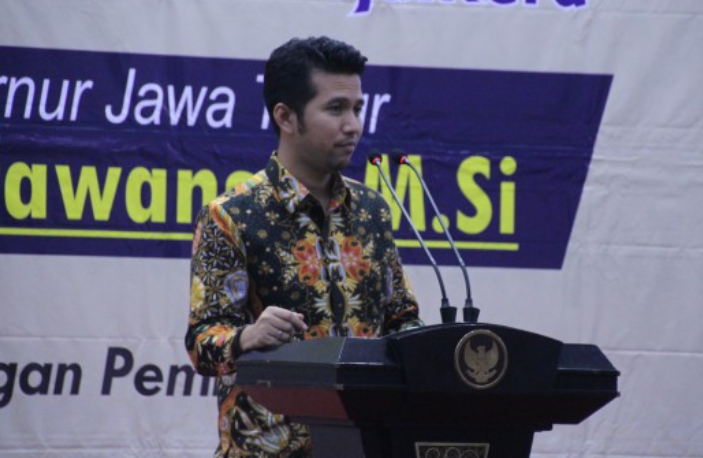 Dewan Pimpinan Daerah (DPD) Partai Demokrat Jawa Timur Emil Elestianto Dardak tak mengakui KLB di Deli Serdang, dan kepemimpinan Moeldoko. (Foto: Faiq/ Ngopibareng.id)