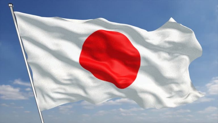 Ilustrasi bendera negara Jepang. (Foto: Istimewa)