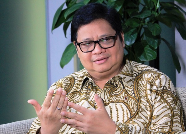 Ketua Komite Penanganan Covid-19 dan Pemulihan Ekonomi Nasional (KPCPEN) Airlangga Hartarto. (Foto: Antara)