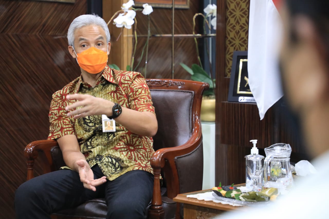 Gubernur Jawa Tengah Ganjar Pranowo. (Foto: Dok. Pemprov Jateng)