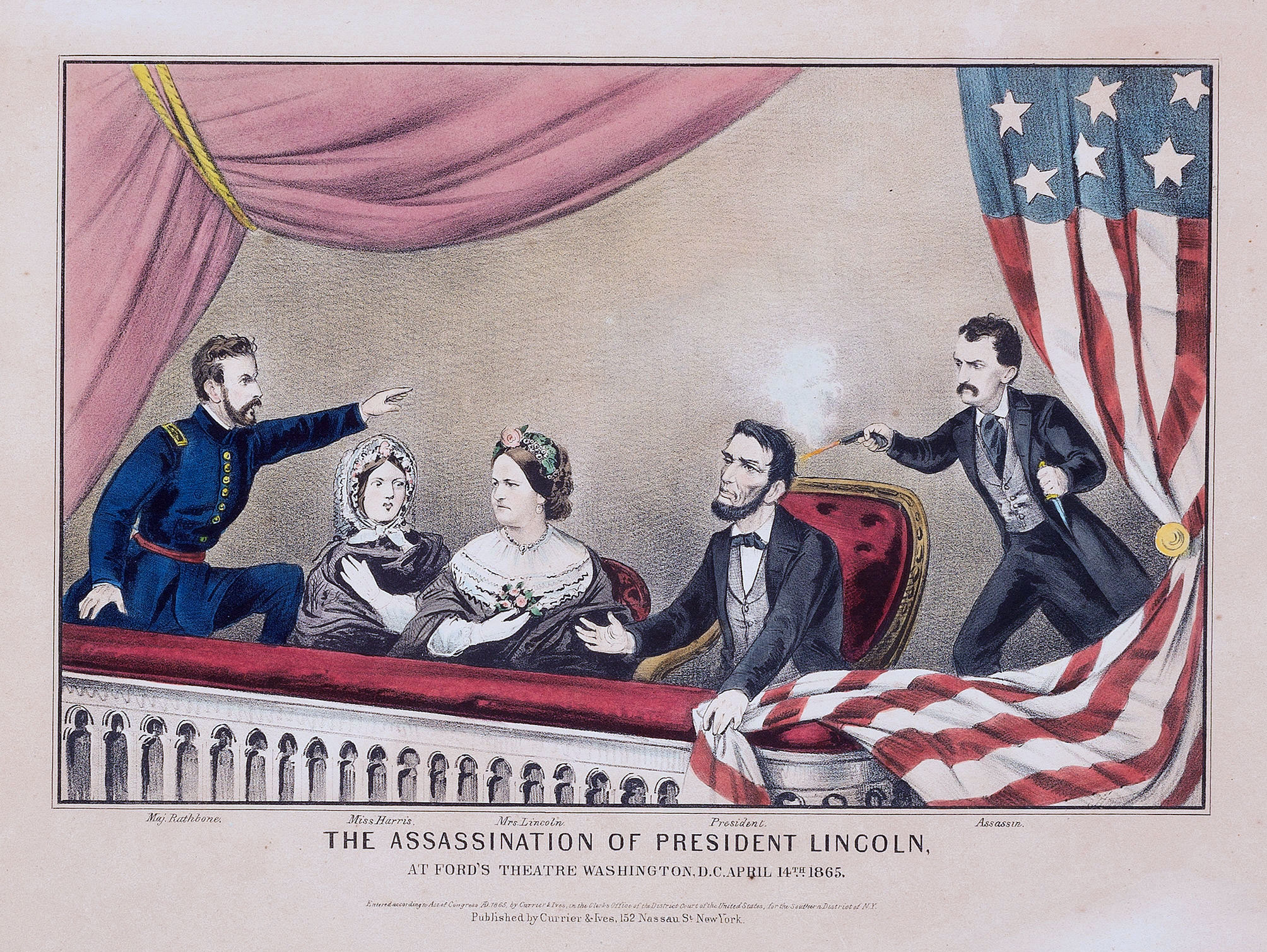 Salah satu fragmen tentang Abraham Lincoln. (Foto: wikipedia)