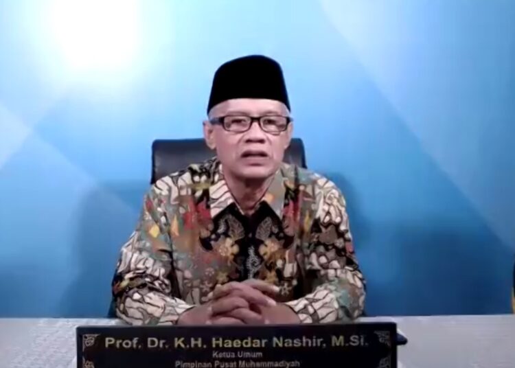 Ketua Umum Pimpinan Pusat Muhammadiyah Haedar Nashir. (Foto: muhammadiyah.or.id)