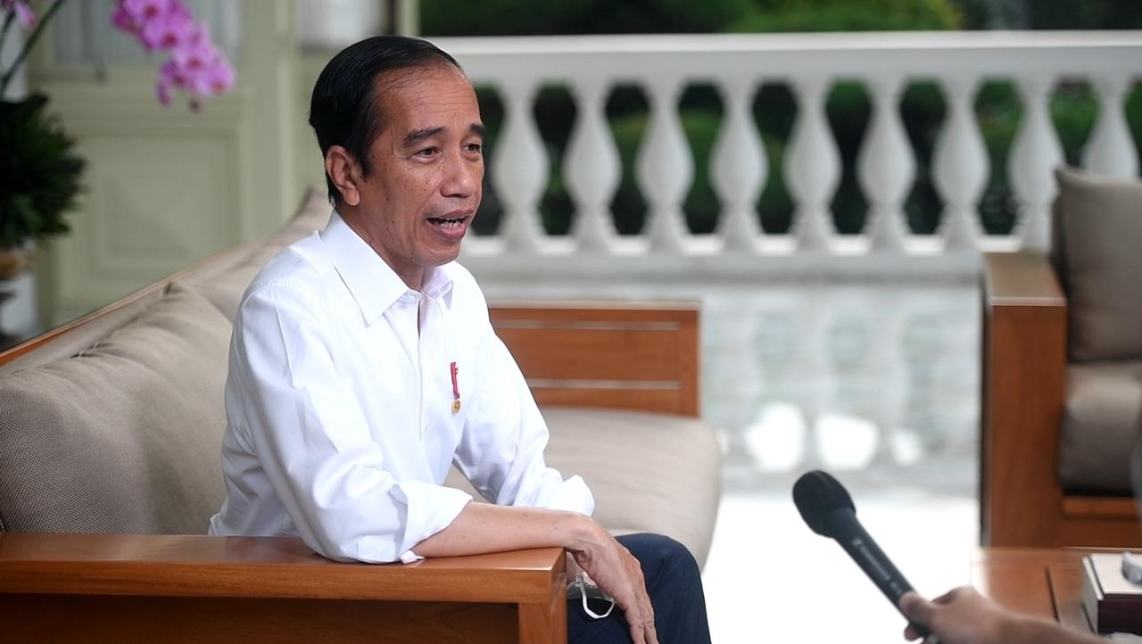 Presiden Joko Widodo (Jokowi) kunjungan kerja ke Bali dengan agenda meninjau vaksinasi massal. (Foto: Dok. Setpres)