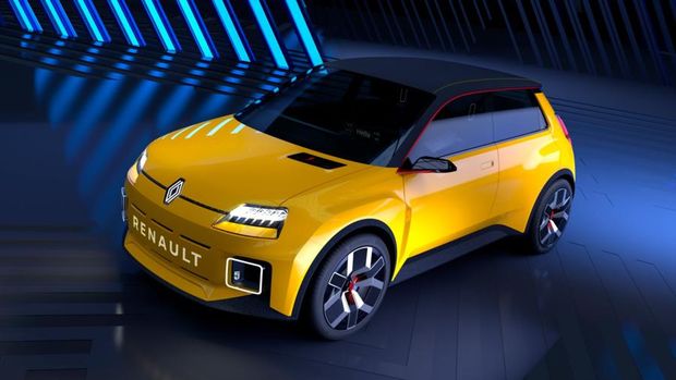 Ilustrasi logo baru mobil produksi Prancis, Renault. (Foto: Dok. Renault) 