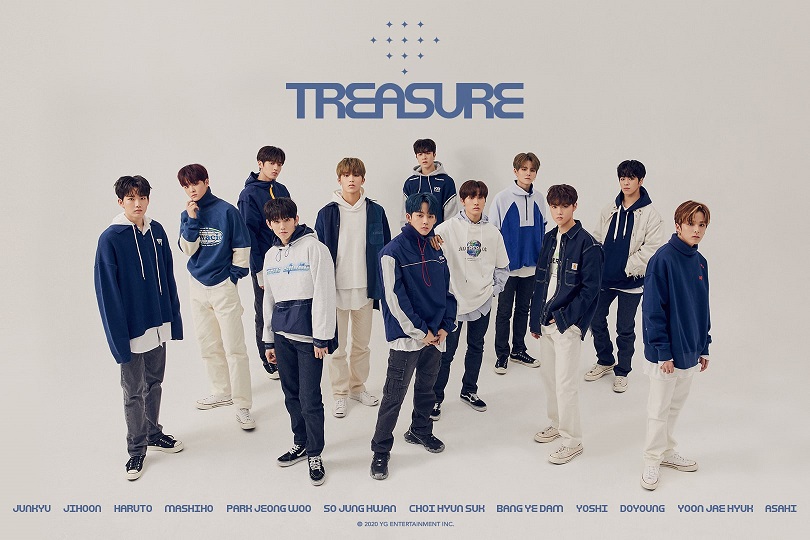Boy group TREASURE dari ajang idol survival YG TREASURE Box yang tayang pada bulan November 2018 hingga Januari 2019.  (Foto: YG Entertainment)