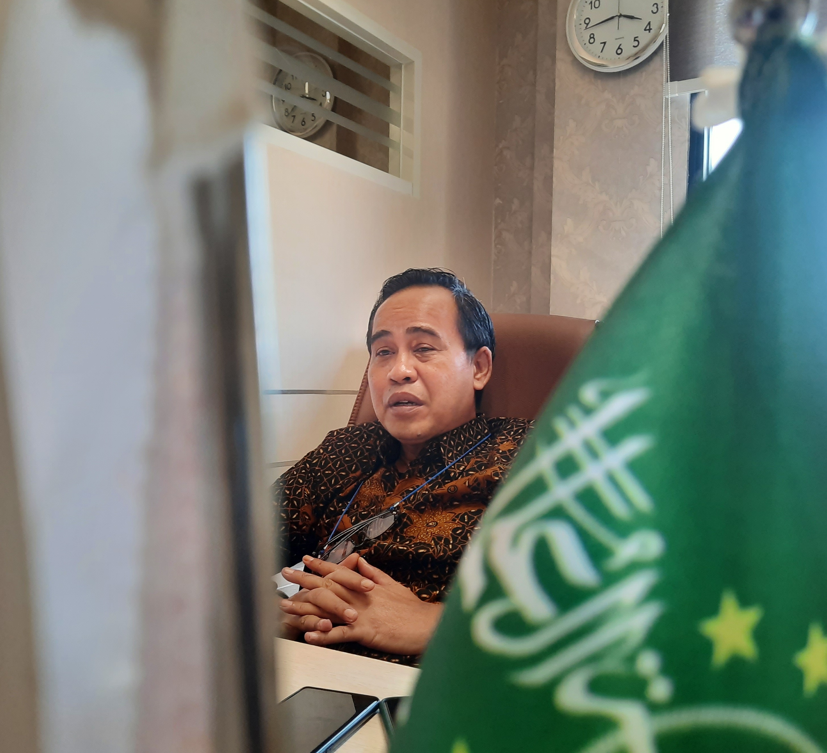Anggota Komisi D DPRD Kota Surabaya, Badru Tamam. (Foto: Aief Sambogo/Ngopibareng.id)