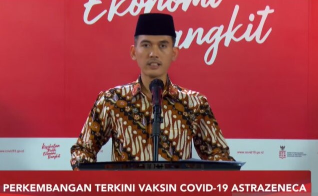 Ketua MUI Bidang Fatwa Asrorun Niam Sholeh dalam keterangan pers secara daring yang dipantau dari Jakarta, Jumat, 19 Maret 2021. (Foto: Youtube)