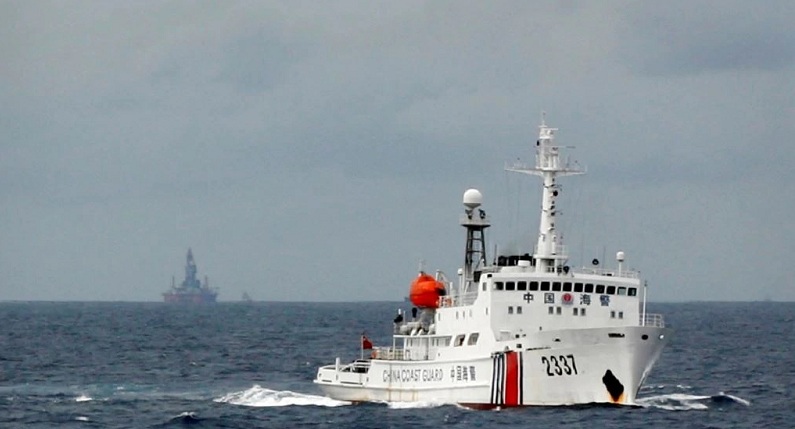Kapal-kapal China kerap masuk ke kawasan laut Filipina di Laut China Selatan. (Foto: afp)