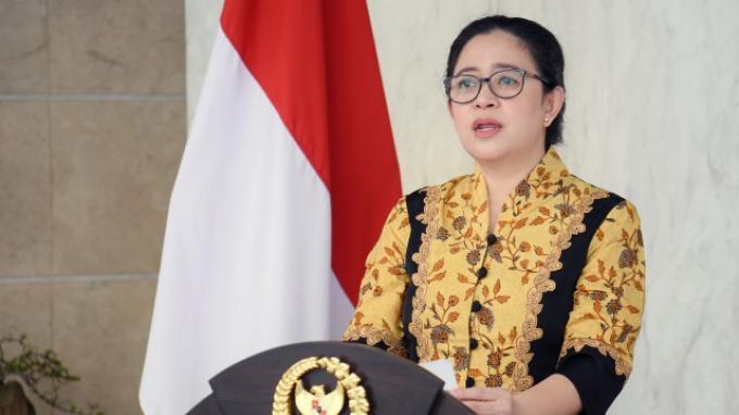 Ketua DPR RI Puan Maharani mengutuk teror bom Gereja Hati Yesus Yang Mahakudus atau Katedral Makassar, Sulawesi Selatan, pada Minggu, 28 Maret 2021. (Foto: Istimewa)