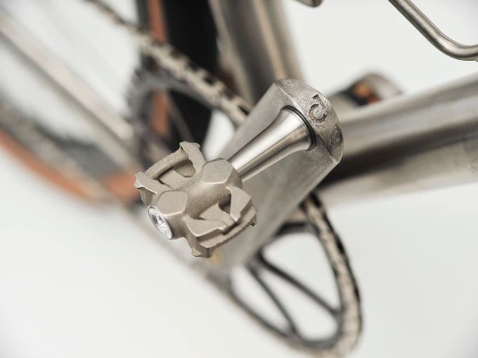 Titanum MyTi pedal yang merupakan pedal paling ringan di dunia. (Foto: Istimewa)