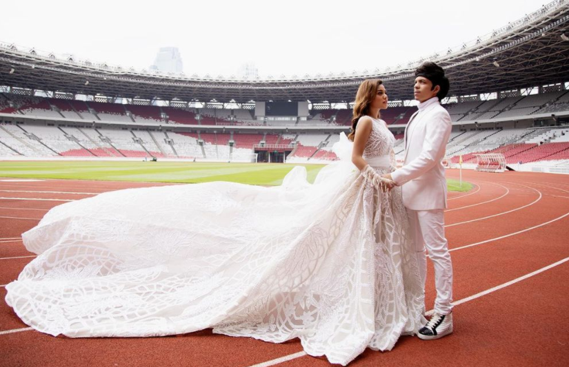 3 fakta KPI izinkan tayangan pernikahan Aurel Hermansyah dan Atta Halilintar di RCTI, Sabtu 3 April 2021, hari ini. (Foto: Tangkapan layar via Instagram)