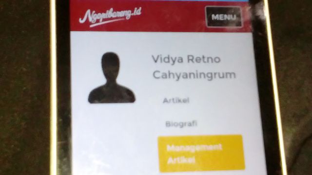Foto Profil Vidya Retno Cahyaningrum