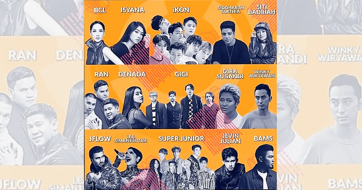 Daftar penyanyi pengisi acara penutupan Asian Games 2018.