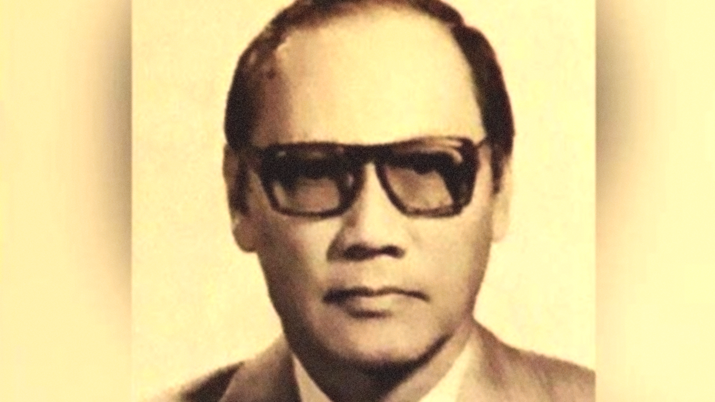 Dr Mohamad Basoeki, Direktur RS Mata Undaan berkewarganegaraan Indonesia pertama. (Foto dokumen)