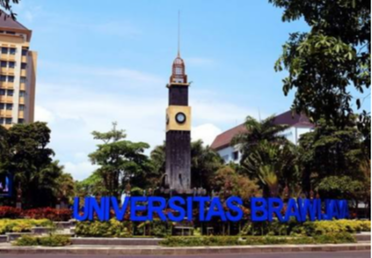 Bundaran tugu Universitas Brawijaya, Malang (foto: istimewa)