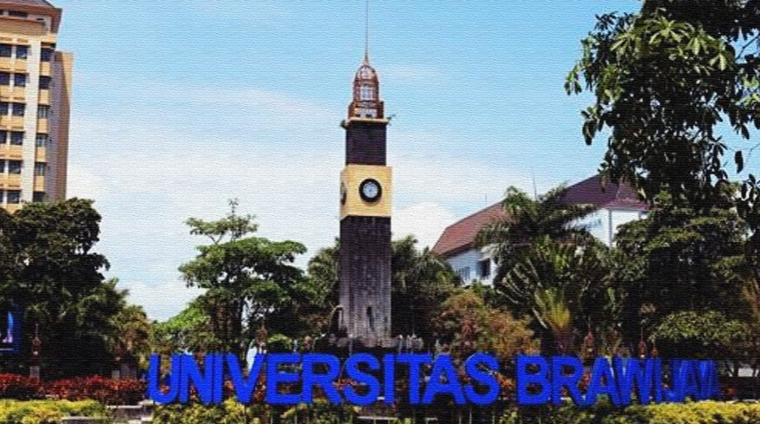 Bundaran Tugu Universitas Brawijaya (foto: istimewa)