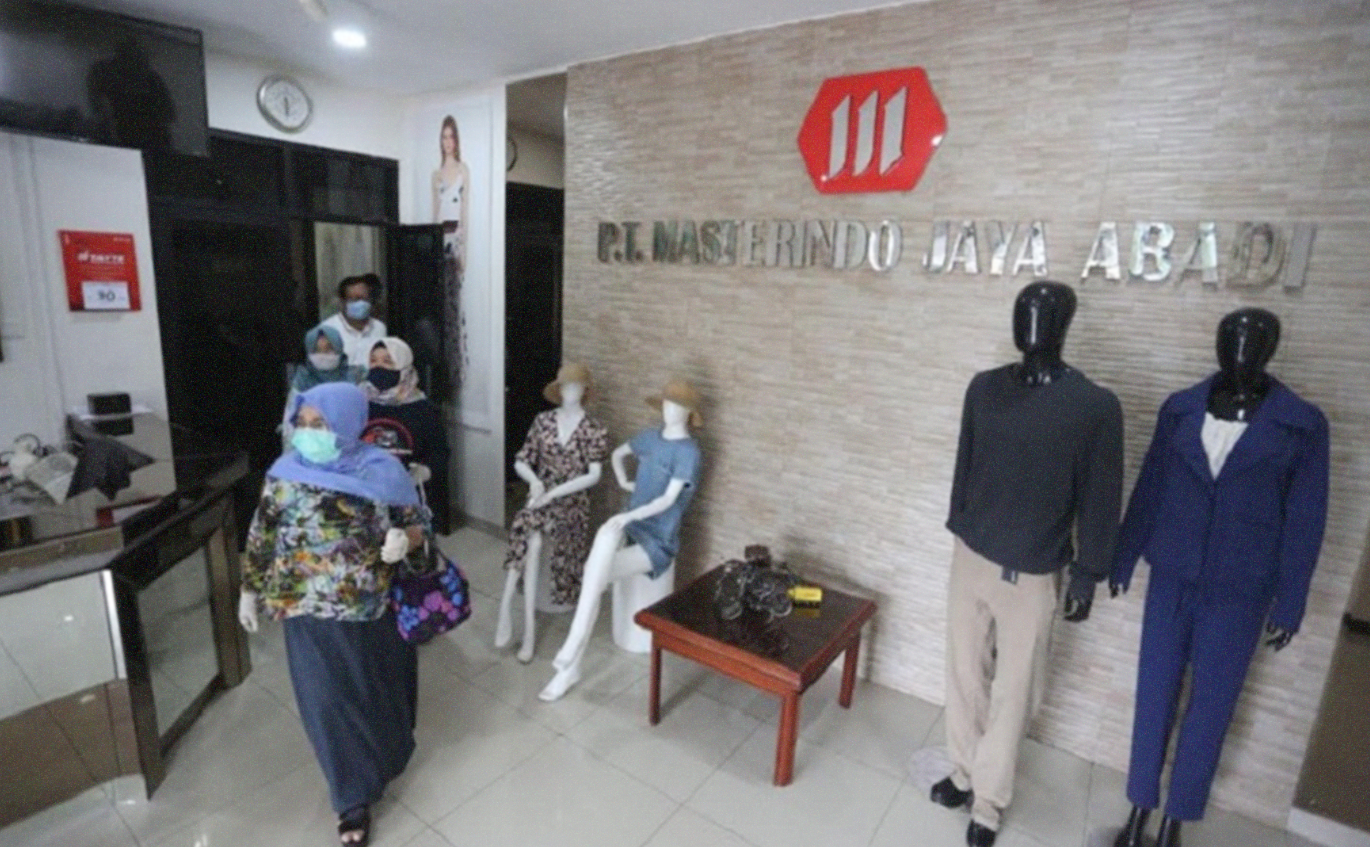 PT Masterindo Jaya Abadi diminta tutup karena ada pegawainya positif COVID-19. (Foto:BandungKita)