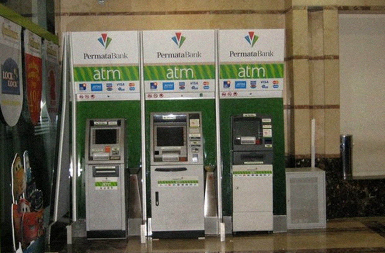 Ilustrasi Anjungan Tunai Mandiri (ATM) Bank Permata. (Foto: Istimewa)