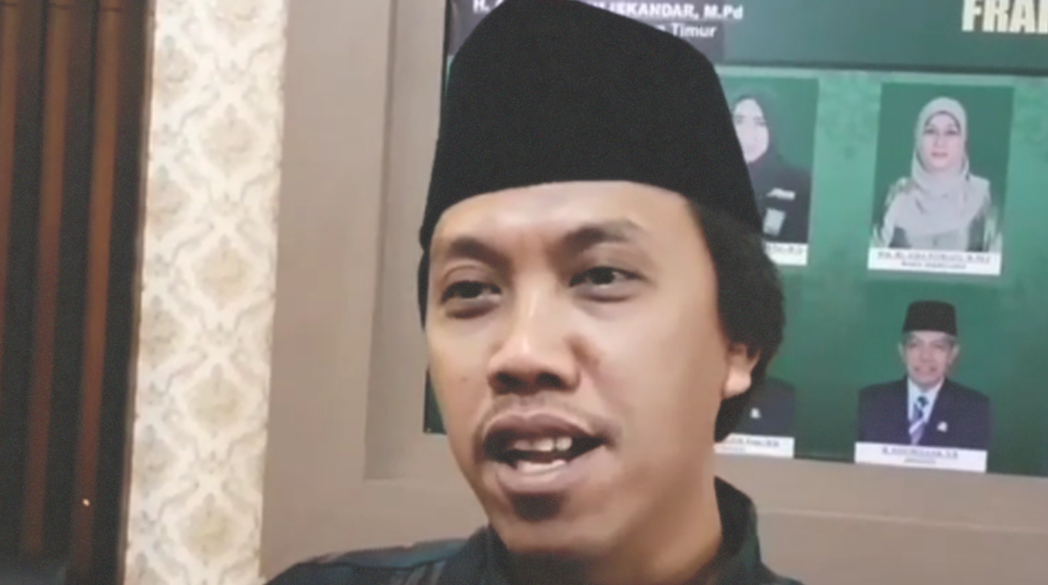 Anggota DPRD Jawa Timur Dapil Surabaya Syamsul Arifin. (Foto: Tangkapan layar Youtube)