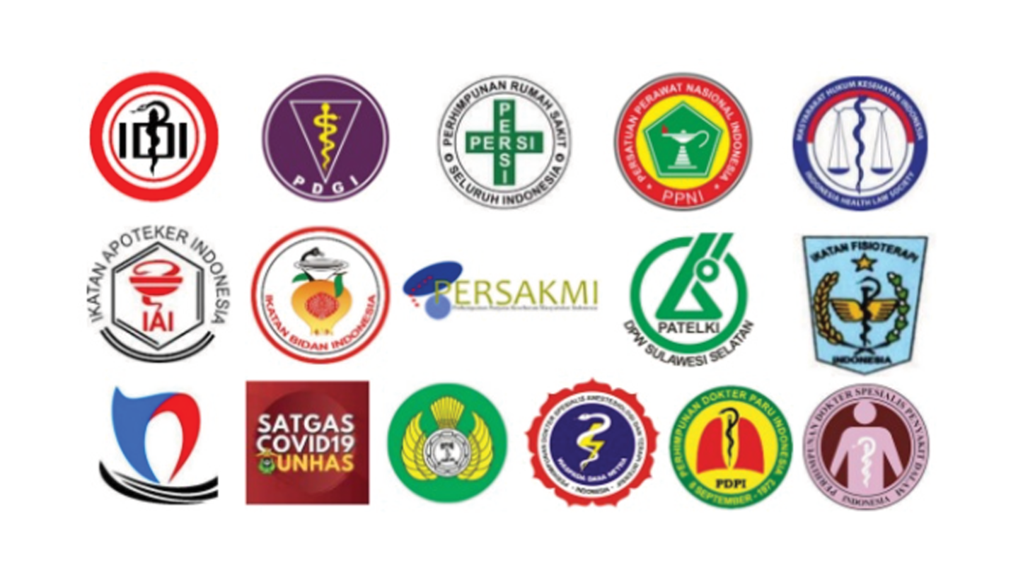 Logo organisasi kesehatan di Indonesia. (Foto: Dok. IDI)