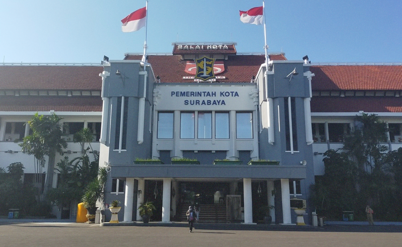 kantor Pemkot Surabaya. (Foto:Istimewa)